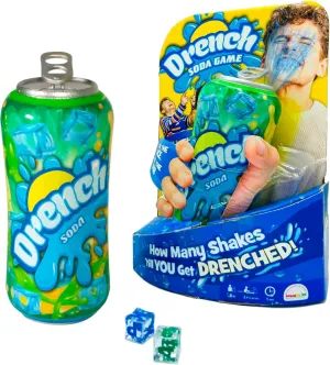 MUKIKIM Drench Soda Game - Family & Party Interactive Game of Chance. Roll Dice, Shake Can & Pull The Tab! The Last Person to Stay Dry Wins!