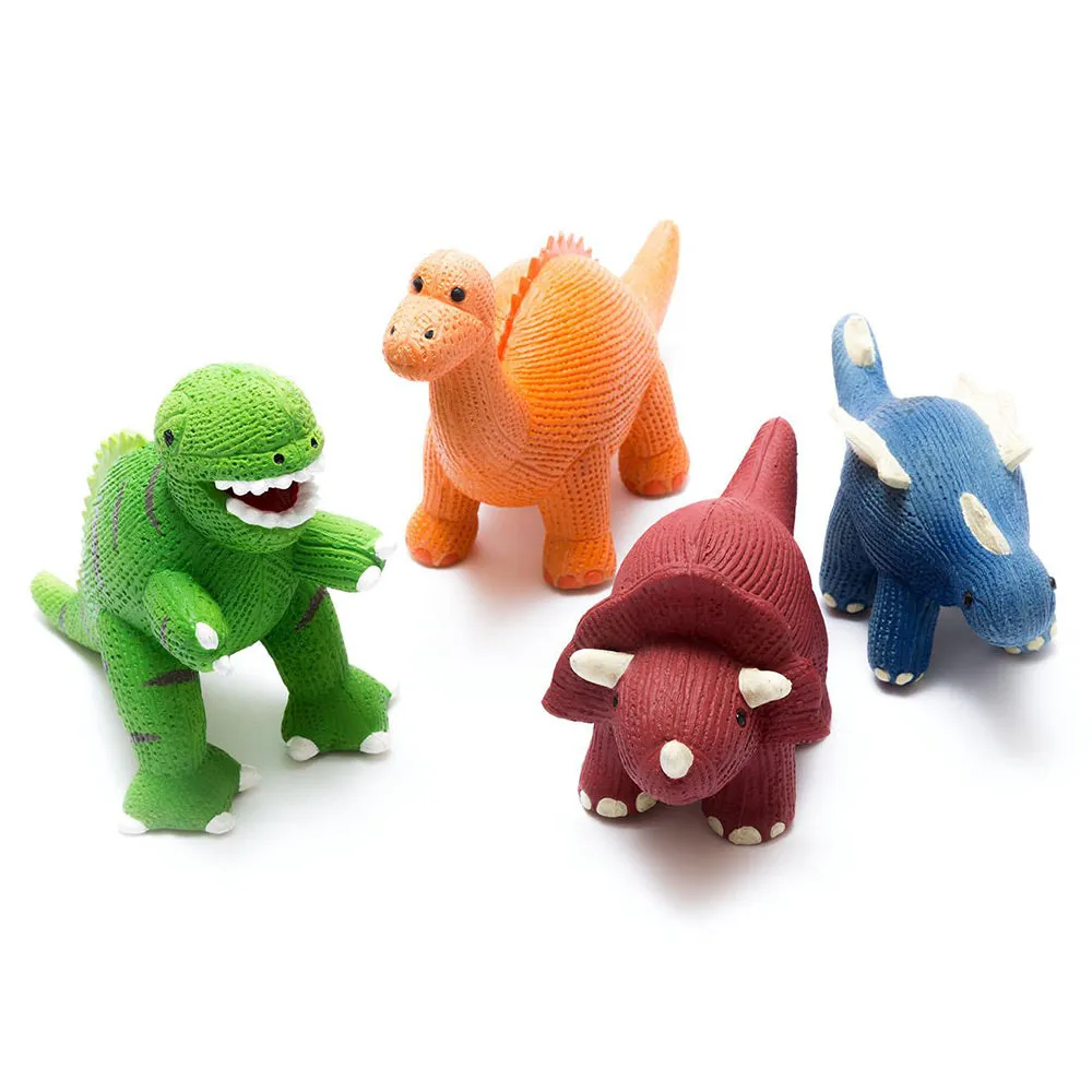 My First Stegosaurus Natural Rubber Toy