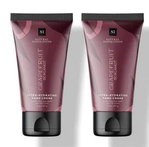 Natural Inspirations Ultra Hydrating Hand Creme 2 Piece Gift Set - Grapefruit Bergamot