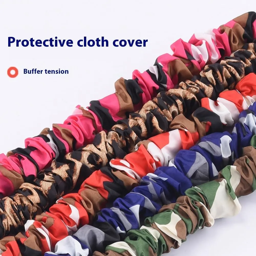 Natural Latex 3-Hole Resistance Stretcher, Fitness Resistance Bands Pedal Ankle Puller for Exerciser, Pedal Puller Resistance Band, AB Training Auxiliary Device Home Exercise with Handle