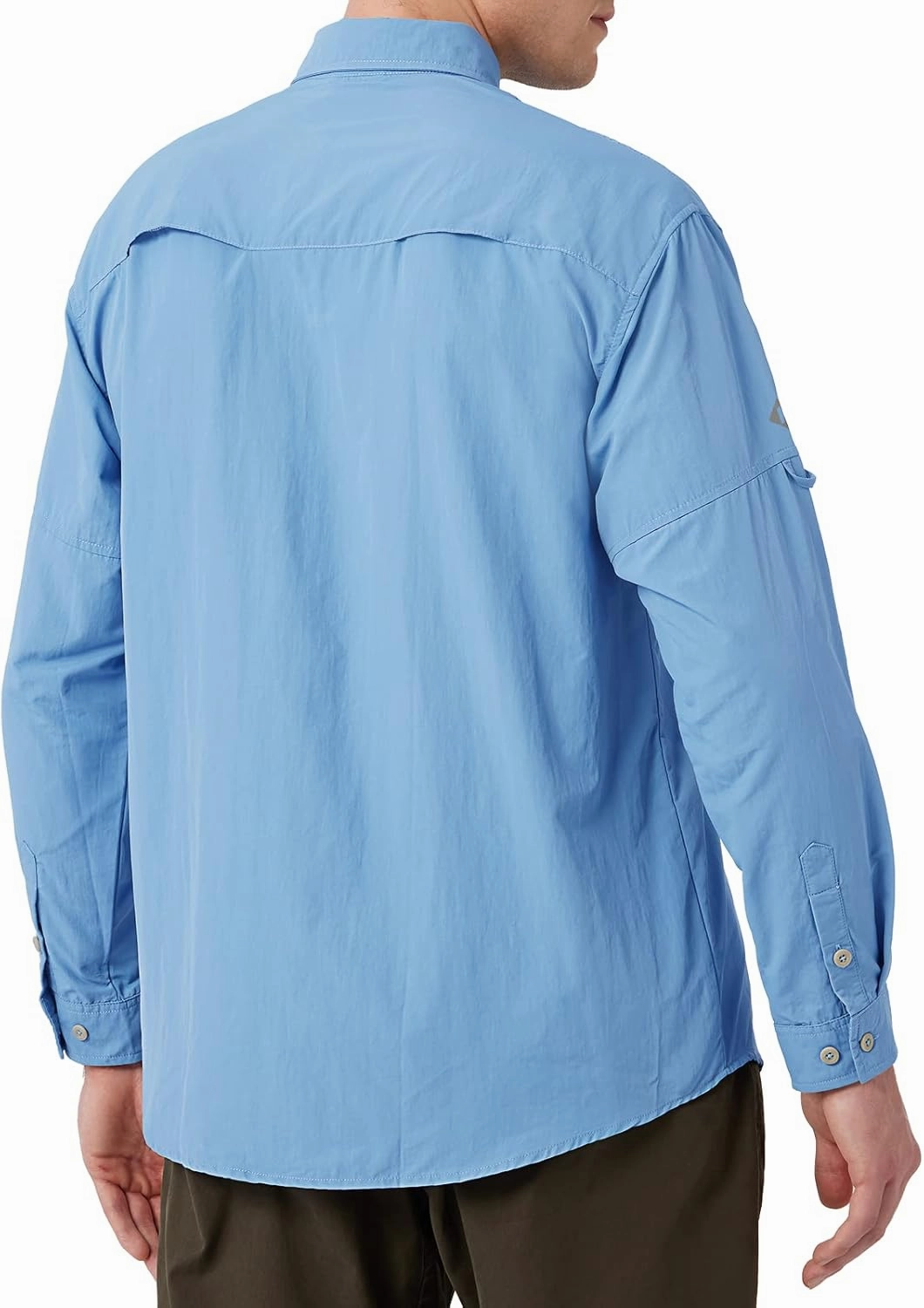 NAVISKIN Men's Sun Protection Fishing Shirts UPF 50  Long Sleeve Sun Shirts for Men PFG Hiking Travel Camping