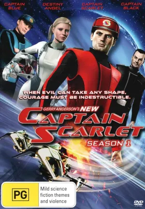 New Captain Scarlet (Season 1) ( Gerry Anderson's New Captain Scarlet ) [ NON-USA FORMAT, PAL, Reg.4 Import - Australia ]