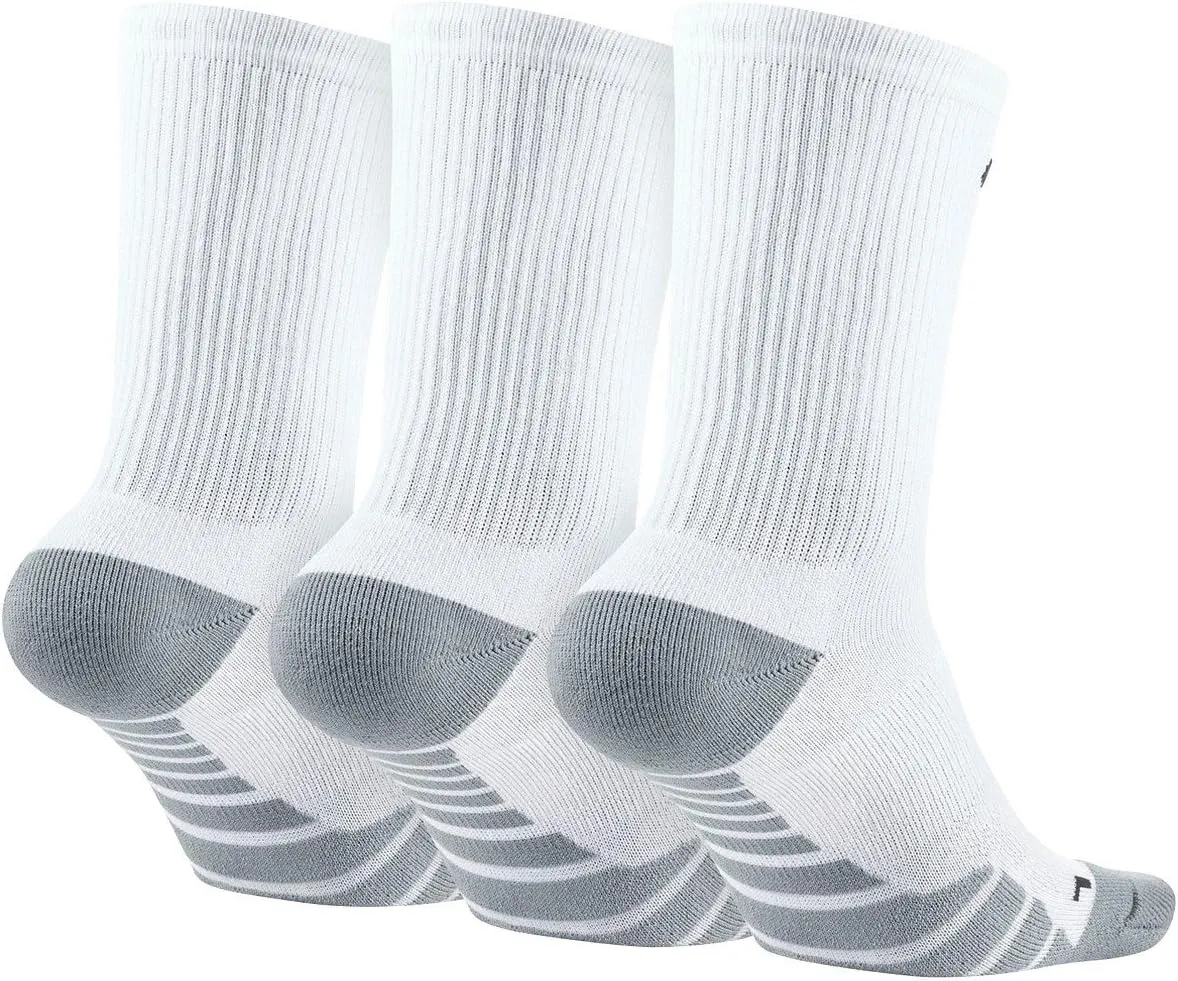 Nike Women's Everyday Max Cushion Training Crew Sock (3 Pair)