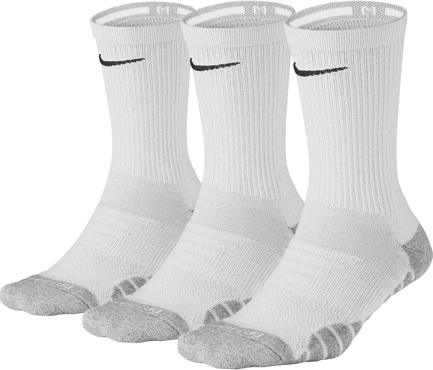 Nike Women's Everyday Max Cushion Training Crew Sock (3 Pair)