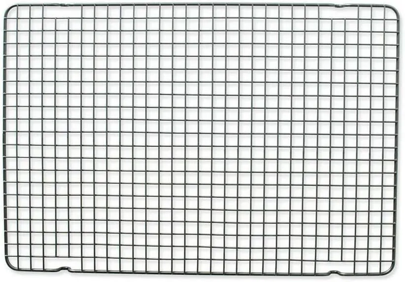 Nordic Ware 43343 Oven Safe Nonstick Baking & Cooling Grid (1/2 Sheet), One Size, Steel