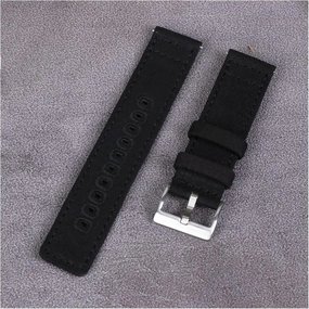 Nylon Watch Strap Canvas Watch Band 18Mm 20Mm 22Mm Quick Release Nylon Watch Straps Watchbands Sports for Black Blue Green Strap (18 mm Army Green)