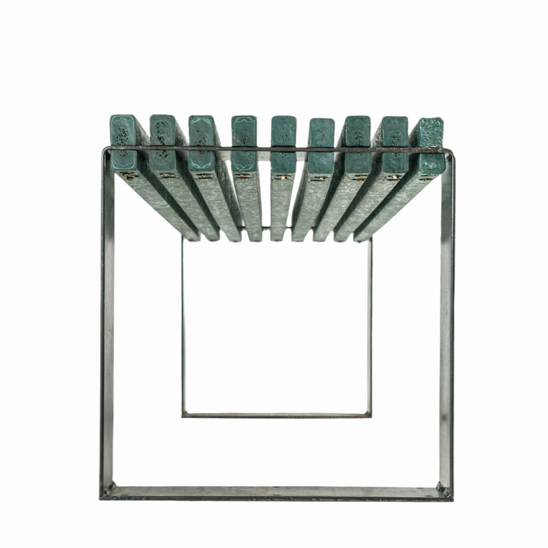 Ocean plastic bench eco 001