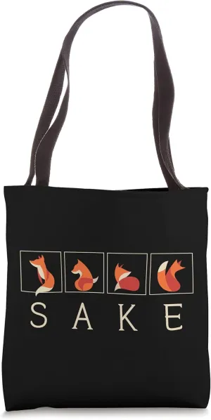 Oh For Fox Sake Funny Graphic for Men or Women Tote Bag
