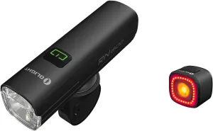 OLIGHT RN 1500 Rechargeable Bike Headlights 1500 Lumens Bundle RN 120 C Bike Lights, 120 Lumens Tail Light