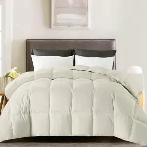 Olympic Queen (98'' x 98'') Comforter Set 1 Piece All Season 1 Comforter Ivory Comforter
