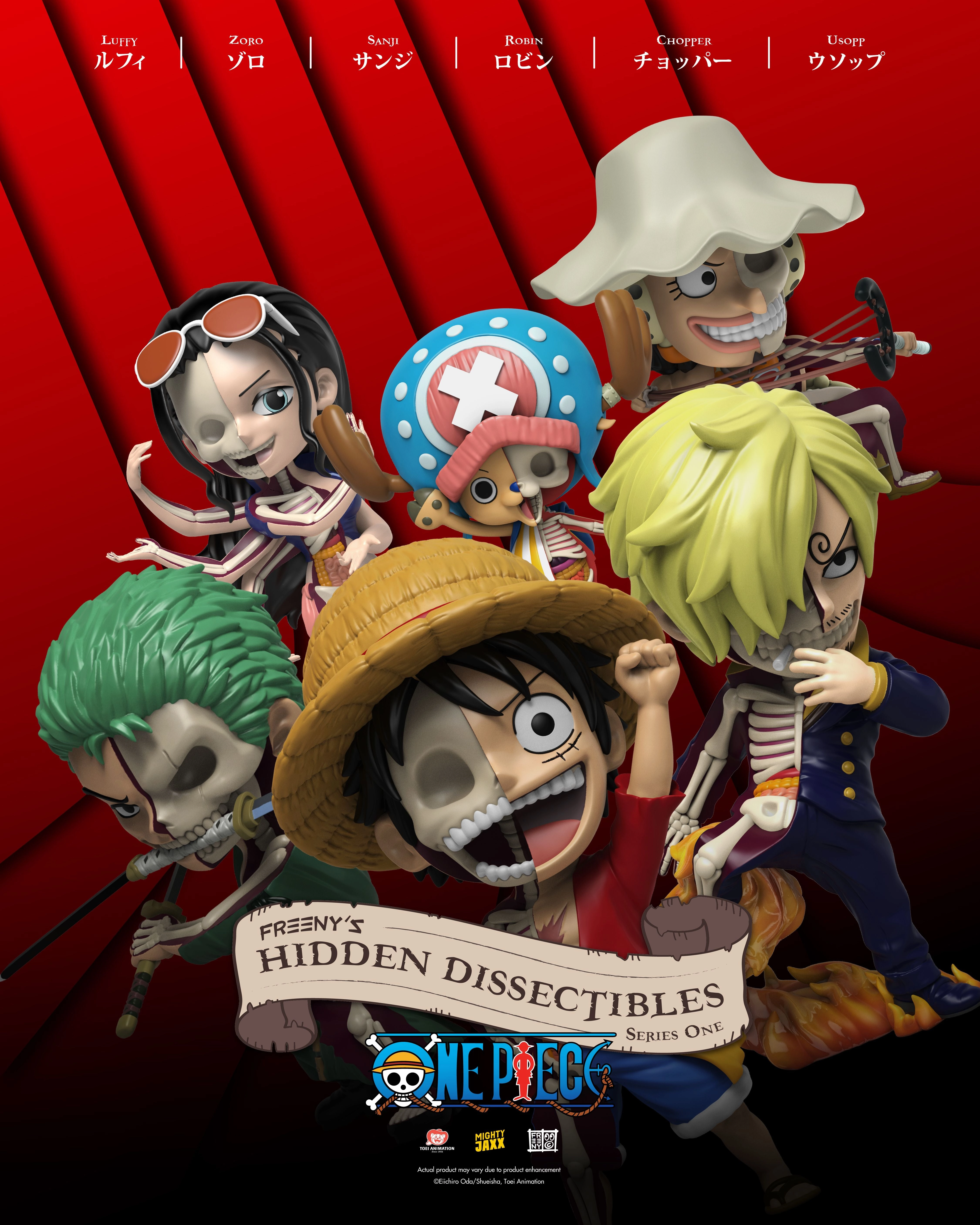 One Piece Blind Box Freeny's Hidden Dissectibles Series 1 Mighty Jaxx