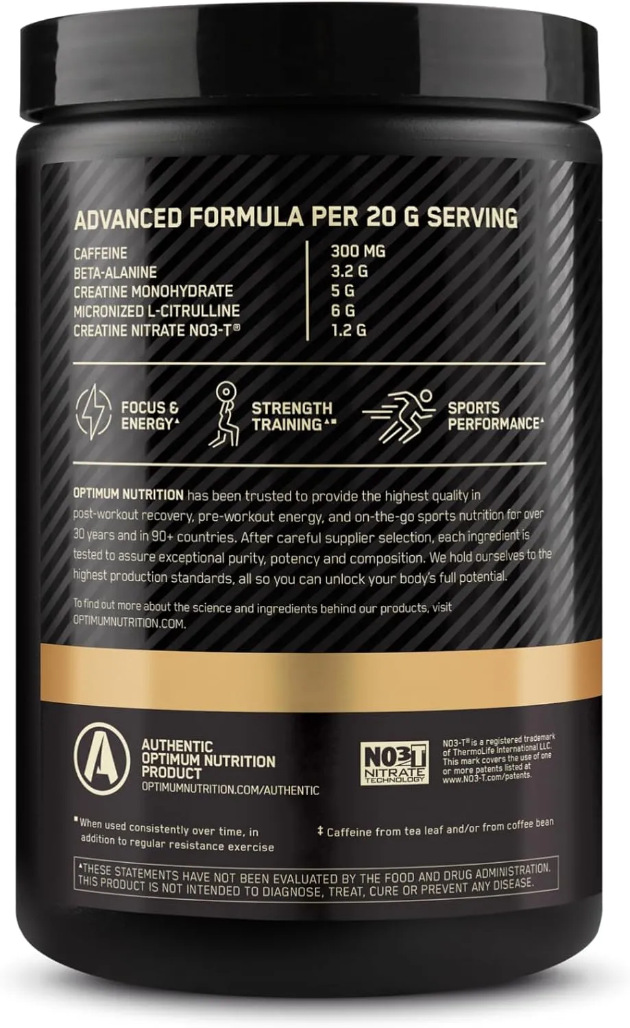 Optimum Nutrition Gold Standard Pre Workout Advanced, with Creatine, Beta-Alanine, Micronized L-Citrulline and Caffeine for Energy, Keto Friendly, Raspberry Lime Mojito, 20 Servings