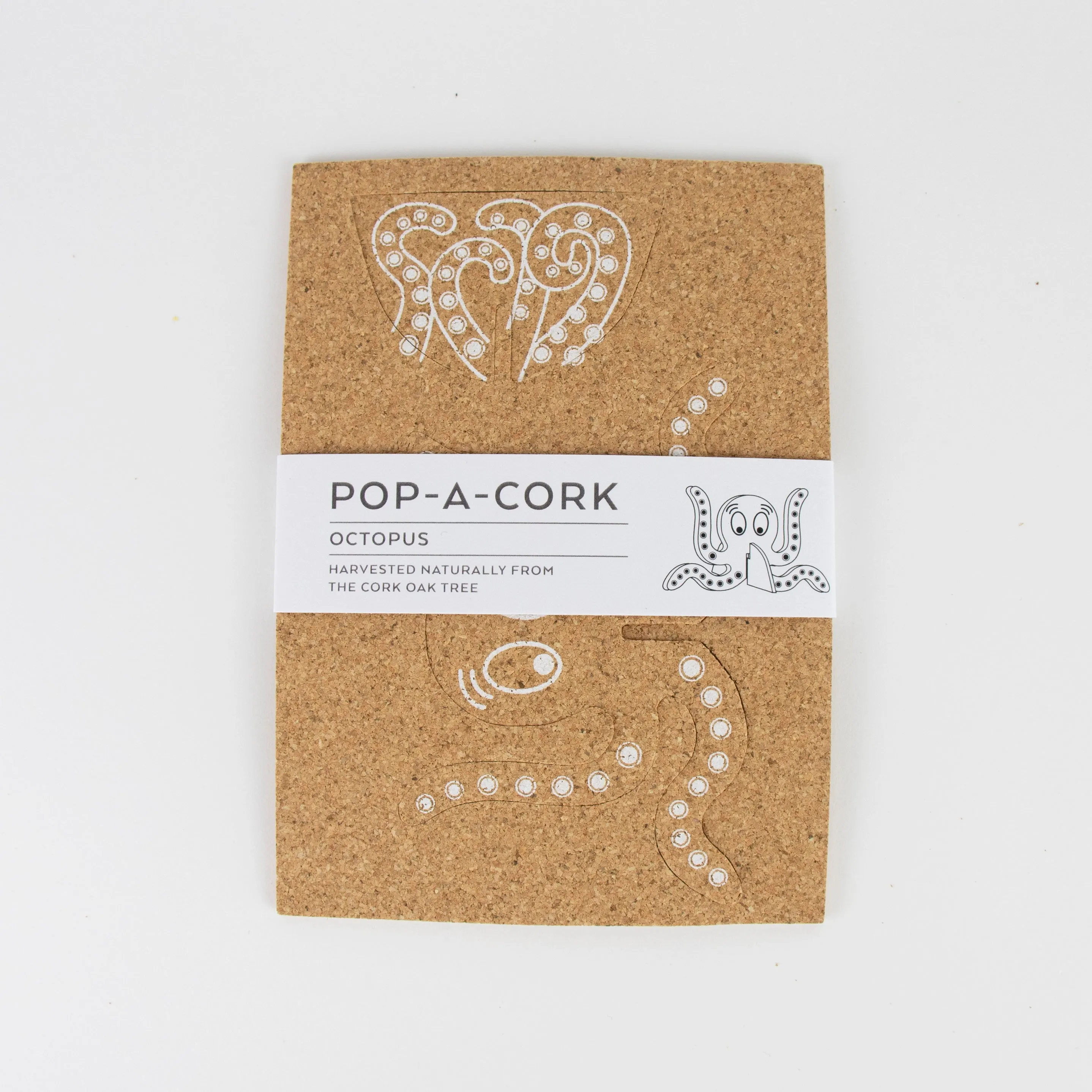 Organic Cork Decoration Pop-A-Cork | Octopus