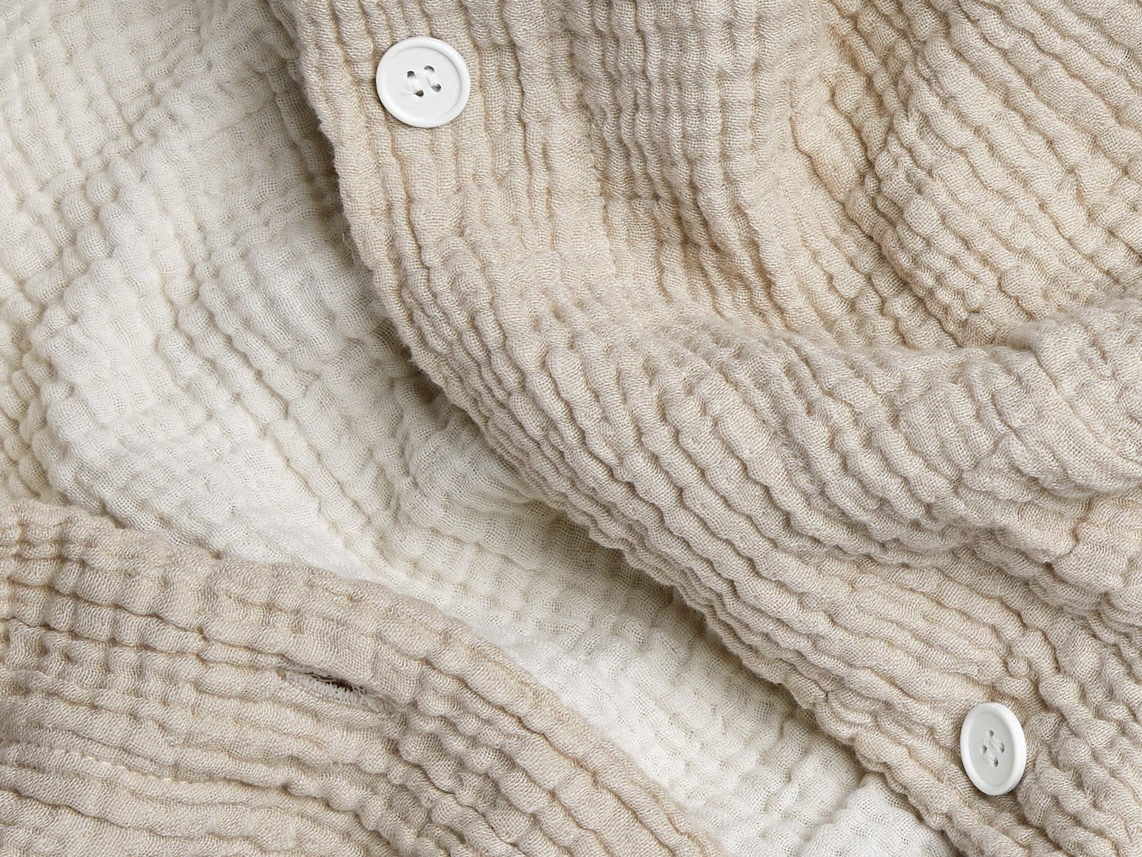 Organic Cloud Cotton Duvet Cover Set (Natural)