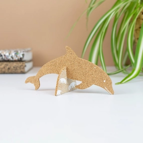 Organic Cork Decoration Pop-A-Cork | Dolphin