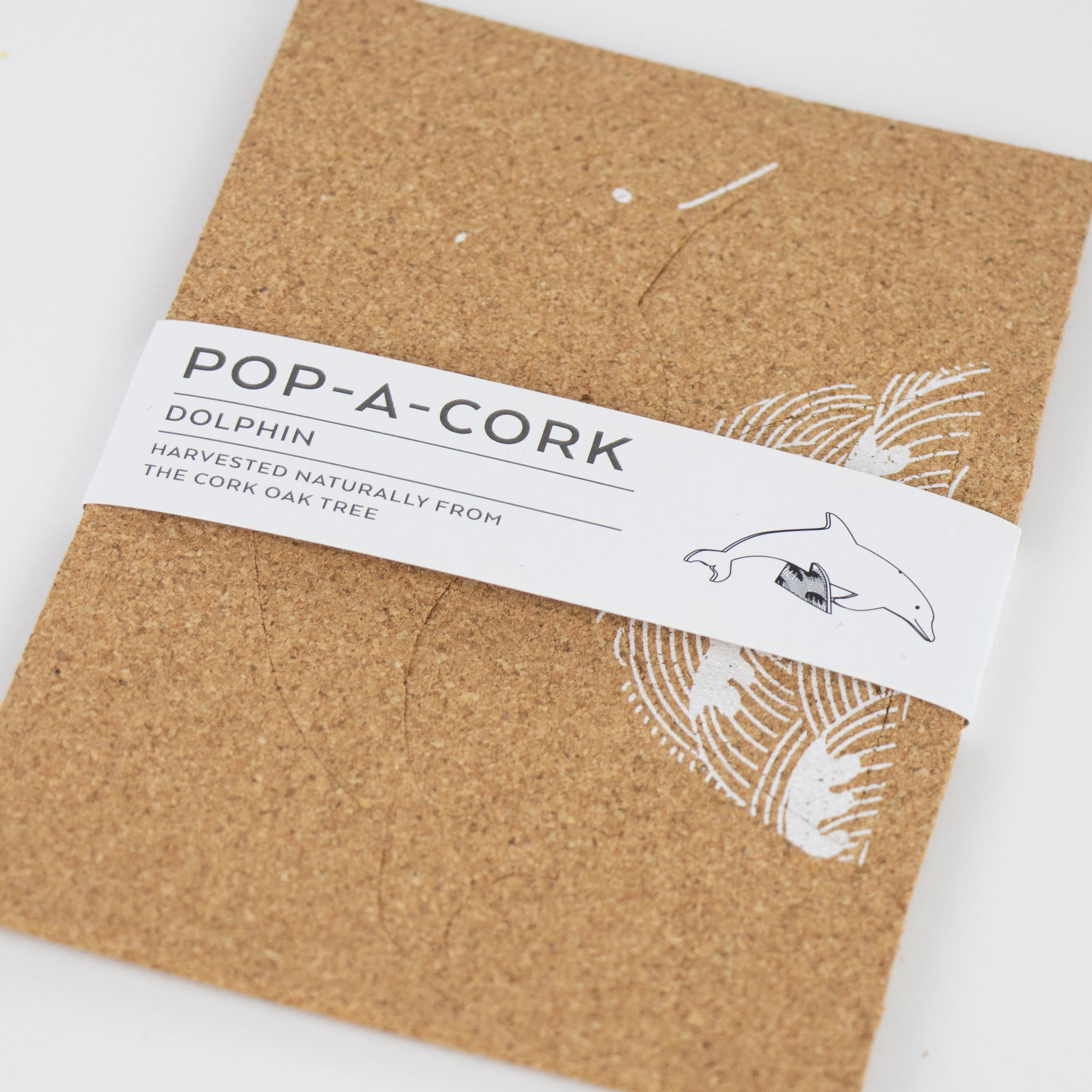 Organic Cork Decoration Pop-A-Cork | Dolphin