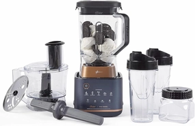Oster Pro Series Kitchen System with XL 9-Cup Tritan Jar, Food Processor, 2 Blend-n-Go Cups, Mini Jar and Tamper Tool