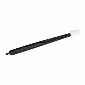 PACK OF 10 - Mellie Microblading Disposable Microblading Pen with Pigment Sponge Disposable Tool For Creating Eyebrows Microblading Supplies (Black, U18 .15mm Nano)