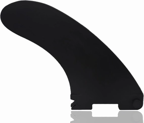 Paddleboard Fin Replacement - Quick Install, Enhanced Nylon Fiberglass, Classic Curved Design - Center Fin for Inflatable SUP Stand Up Paddle Board