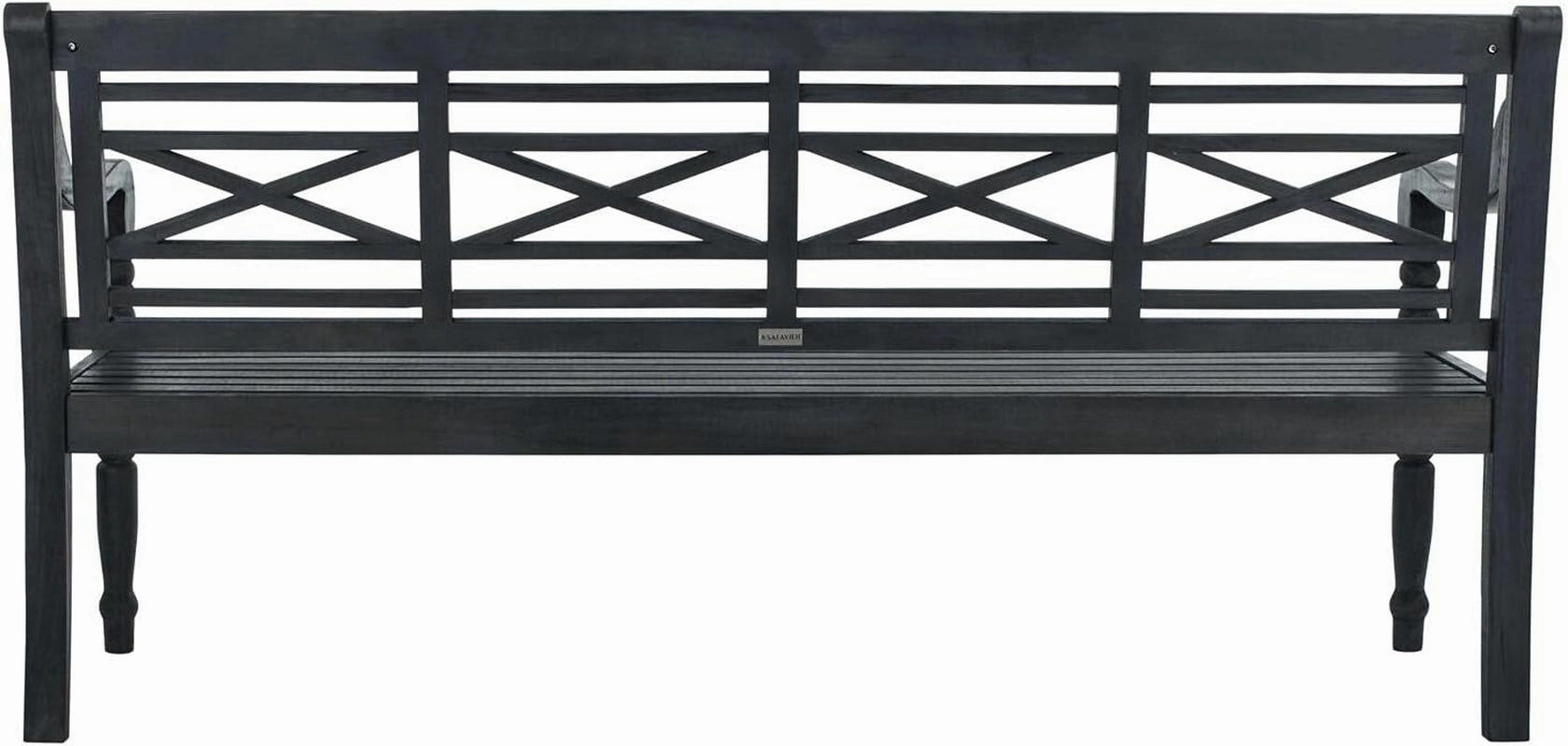 Patio Collection Martin Adirondack Acacia Wood Bench, Natural