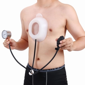 Pectus Excavatum Orthosis Brace, Pectus Excavatum Vacuum Bell, Sternal Depression Support for Sunken Chest, Physical Chest Correction of Pectus Excavatum for All ages