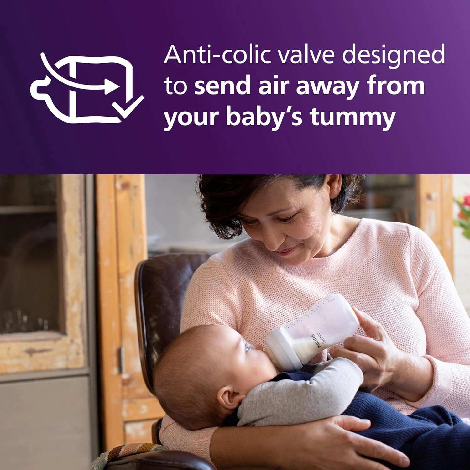 Philips Avent Natural Response Nipples, Medium Flow (Flow 3), 4-Pack, SCY963/04