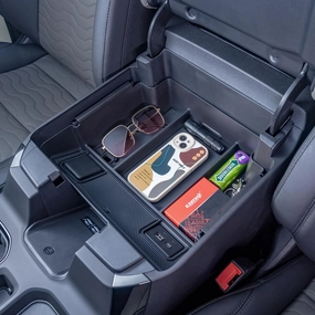 PIMCAR Full Center Console Organizer for 23-25 Chevy Silverado/GMC Sierra 1500, 22-25 Silverado/Sierra 1500 Refreshed Models, 24-25 Silverado/Sierra 2500HD 3500HD (Full Console w/Bucket Seats ONLY)