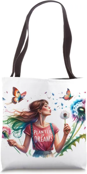 Planter of Dreams Bloom of Aspirations Tote Bag