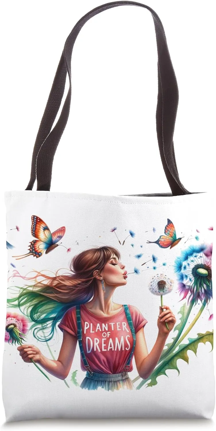 Planter of Dreams Bloom of Aspirations Tote Bag