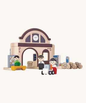 PlanToys Train Station - PlanWorld