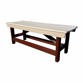 Poly Lumber Classic Backless Garden Bench