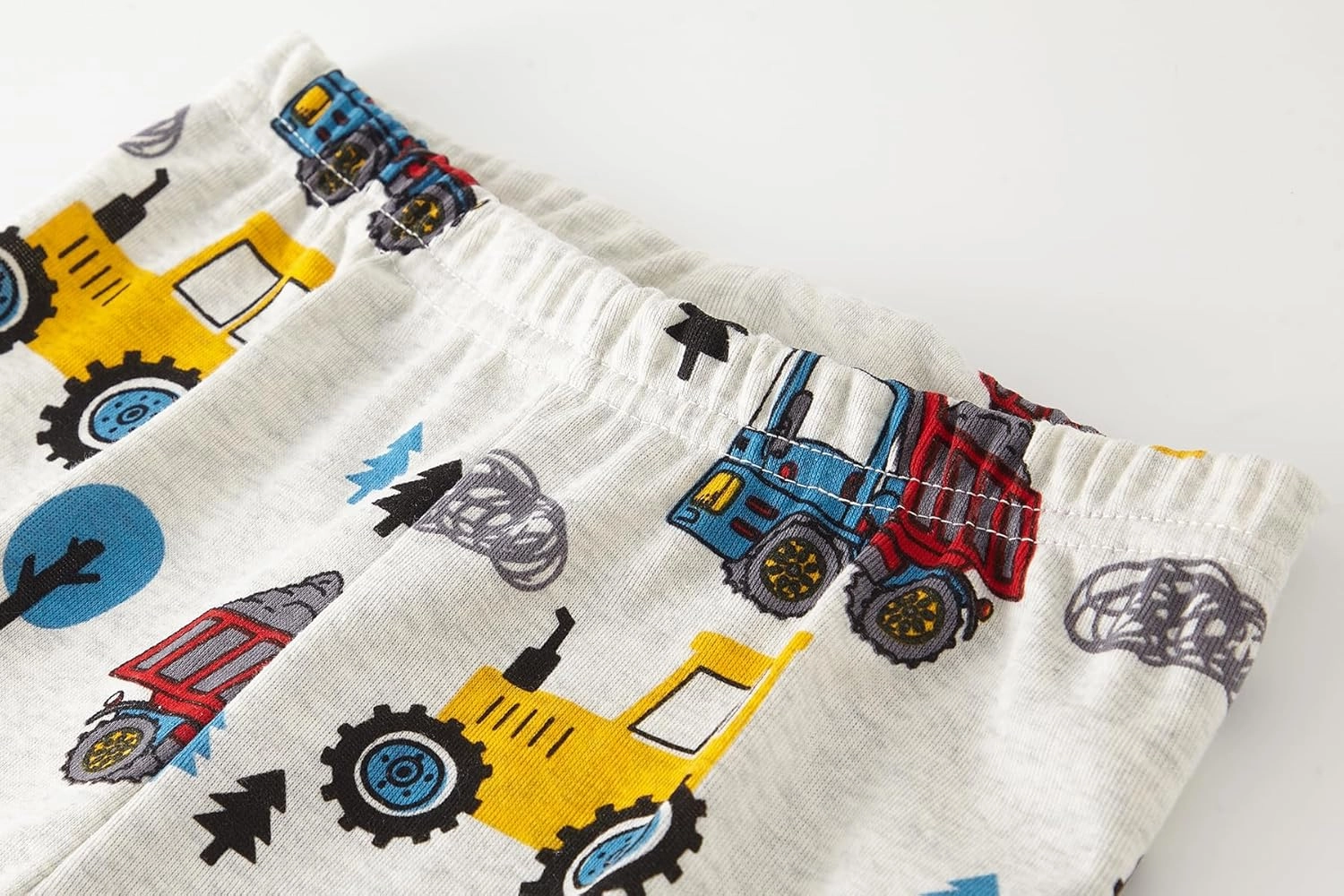 Popshion Little Boys Pajamas Sets Glow in Dark Dinosaur 100% Cotton 2 Piece Toddler Clothes Kids Pjs Sleepwear Size 2-10T