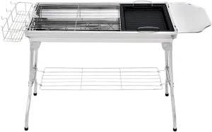 Portable Grills Classic Thickened Barbecue Grill, Easy Installation Barbecue Stove, Charcoal Tool for Backyard Camping Camping BBQ