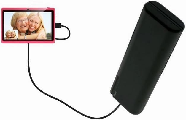 Portable Emergency AA Battery Charger Extender Suitable for The iRulu LA-520 w Tablet PC - with Gomadic Brand TipExchange Technology