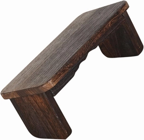 Portable Zen Stool Durable Meditation Bench for Kneeling Sitting Non Slip Design for Yoga Outdoor Use and Travel Enhances Comfort During Meditation Sessions