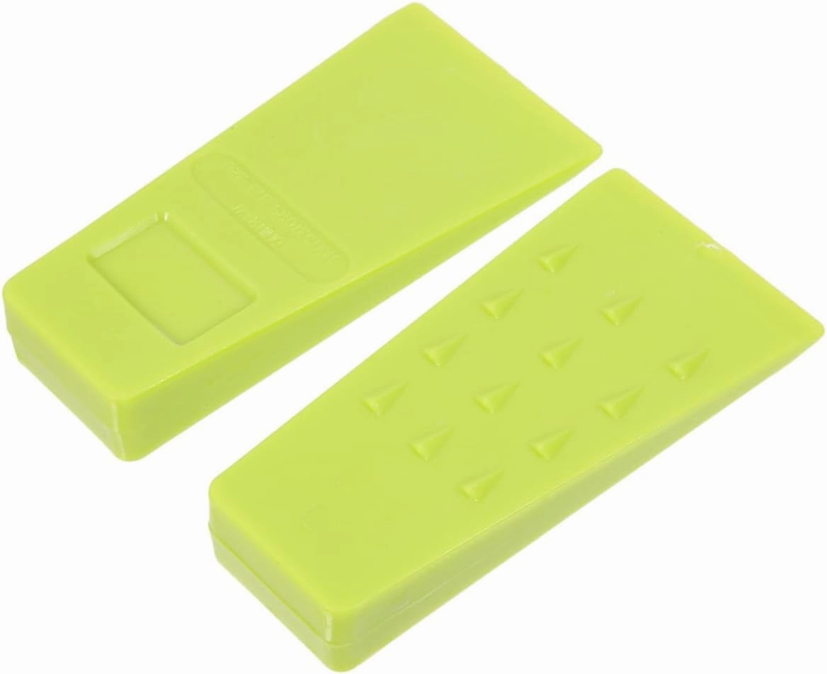 Practical Tree Cutting Wedges 2pcs Felled Spiked Logging Wedges for Safe Directional Control