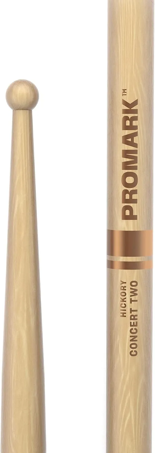 Promark TXC2W Hickory Concert Two Snare Drum Stick