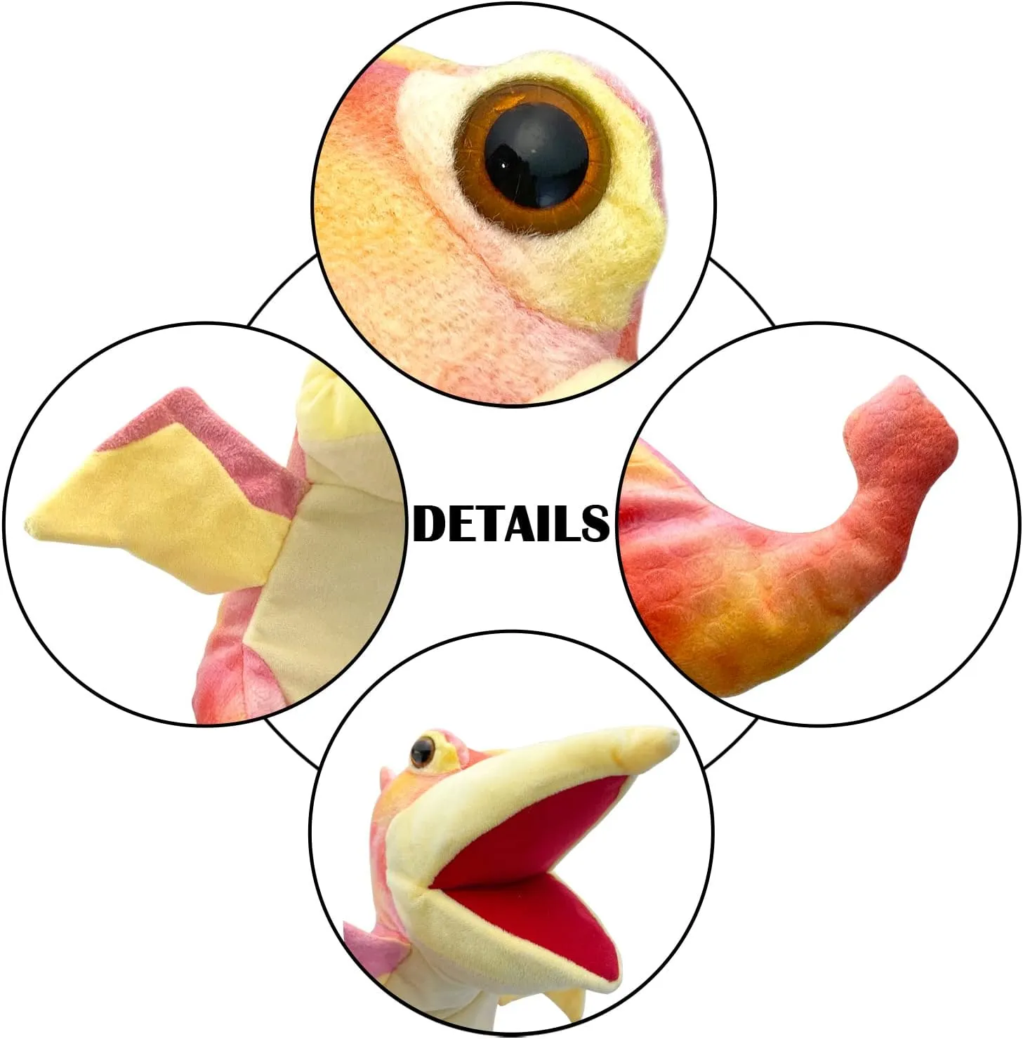 Puppets Hand Puppets Puppets for Kids, Dinosaur Hand Puppets Dinosaur Toys Plush Puppet Stuffed Hand Puppet Dinosaur Toy,Puppet Story Toys Dinosaur Puppets Dinosaur Toys for Kids (Dinosaur 2)