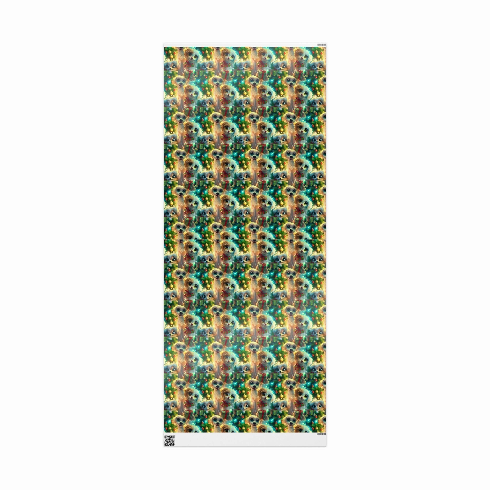 Puppy & Kitten Wrapping Paper