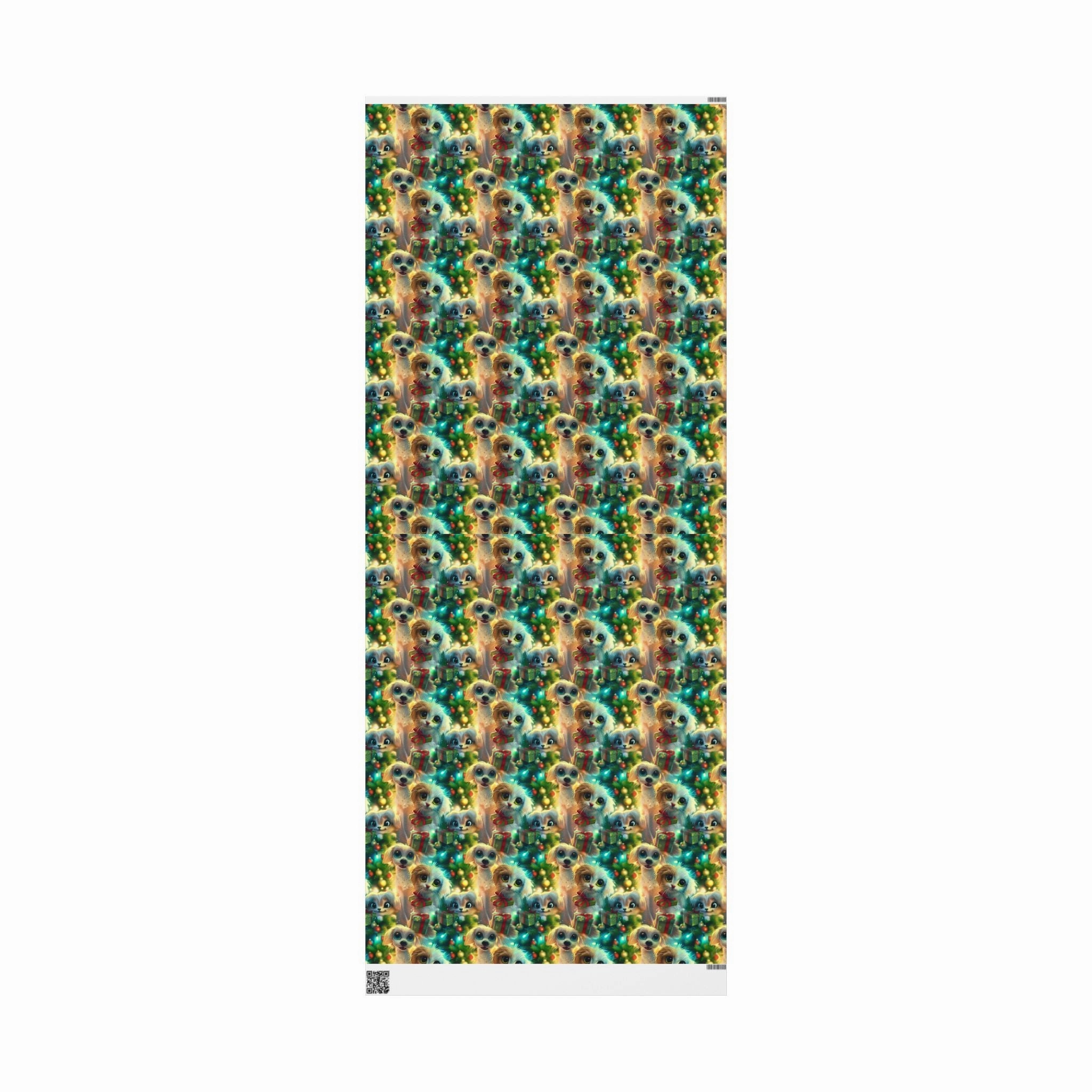 Puppy & Kitten Wrapping Paper