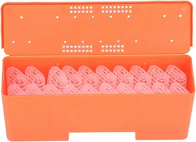 Queen Bee Rearing Transport Box,20pcs Beekeeping Rearing Transport Cage,Queen Bee Cage Catcher Clips,Transparent King Cage Beekeeping Tools with Plastic for Queen Transport