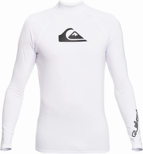 Quiksilver Boys' All Time Long Sleeve Rashguard Surf Shirt