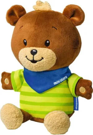 Ravensburger Ministeps 4560 Butz Teddy Bear for Play, Sleep and Love, 25 cm, Baby Toy from 0 Months