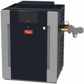 Raypak Digital Brass ASME Copper Natural Gas 266K BTU Pool Heater 017372