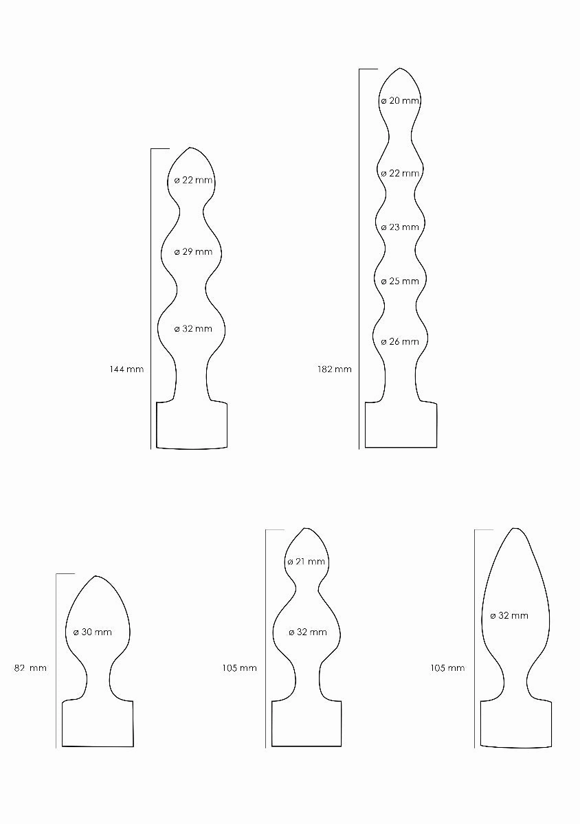 Rechargeable Silicone Anal Set