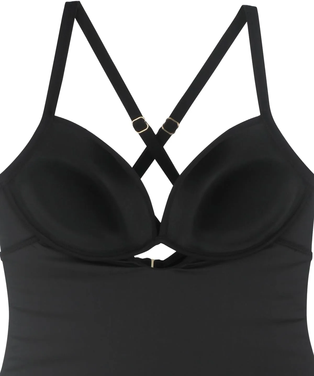 RELLECIGA Women’s Push Up One Piece Swimsuit Deep V Neck Cutout Bathing Suit