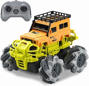 Remote Control Stunt Car, RC Cars Toys for 5-9 Year Old Boys and Girls, 4WD All Terrain Off-Road Truck with 360° Rotating & 2.4GHz for Kids Ages 6-8, 5 6 7 8 9 Year Old Boy Girl Birthday Gift