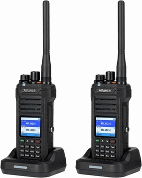 Retevis Ailunce HA1G GMRS Radio, IP67 Waterproof Rugged Two Way Radio, NOAA, 2800mAh USB-C Rechargeable, Repeater Capable, SOS, Long Range Walkie Talkies for Outdoor, Hurricanes, Emergencies(2 Pack)