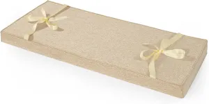 ROFIELTY Bench Cushion 47 inch, Durable Bench Cushions for Indoor Furniture, Non-Slip Window Seat Cushions Indoor, Personalized Custom Bench Cushion (Dark Brown, 47x17x2)