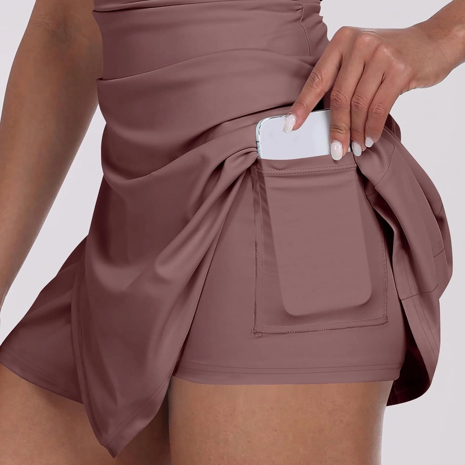 Romper Dress for Women Sleeveless Spaghetti Strap Rompers Square Neck Tennis Dress Workout Athletic Clothes